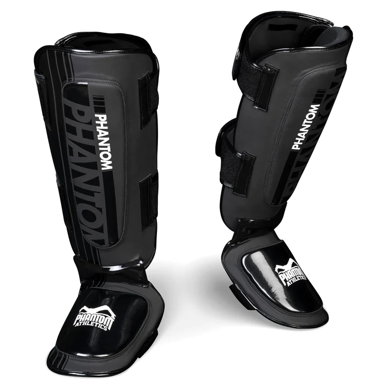 Protège-Tibias Phantom Athletics Apex Hybrid - Noir