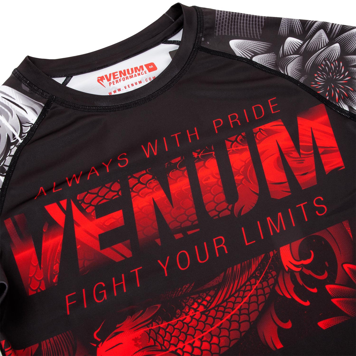 Venum Koi 2.0 Rashguard - Langarm - Schwarz/Weiß