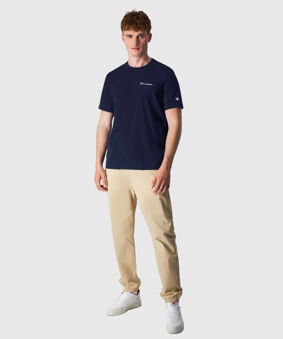 Champion Legacy Camiseta Pequeño Logo – Azul Marino