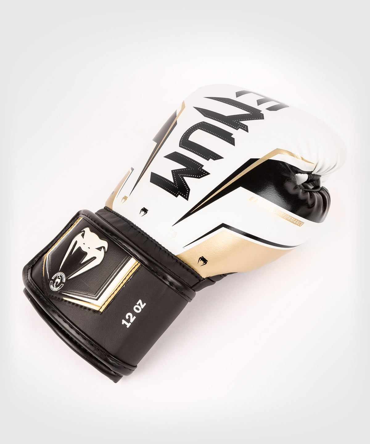 Gants de Boxe Venum Elite Evo - Blanc/Or