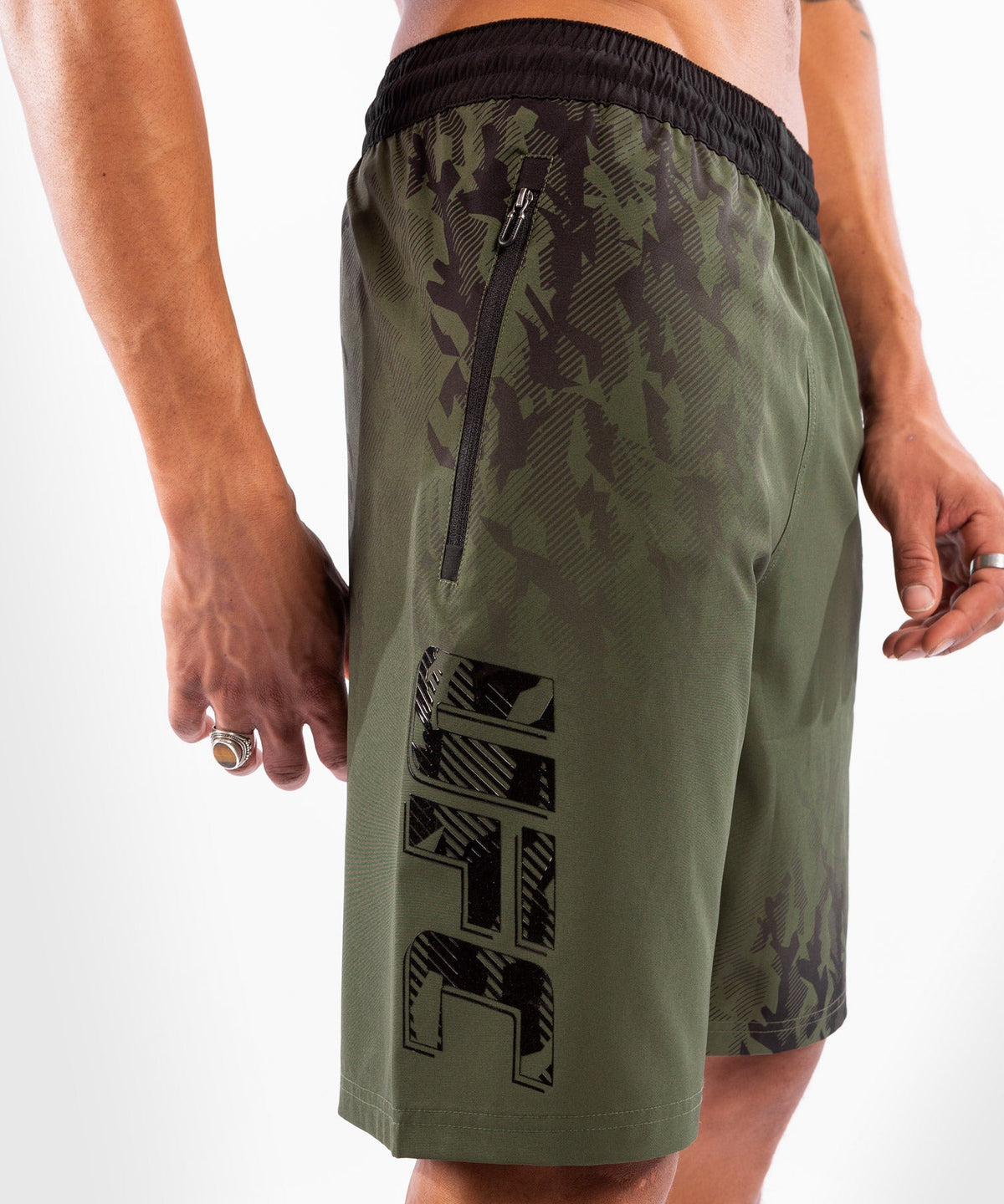 UFC Men's Sport Shorts Venum Authentic Fight Week - Khaki