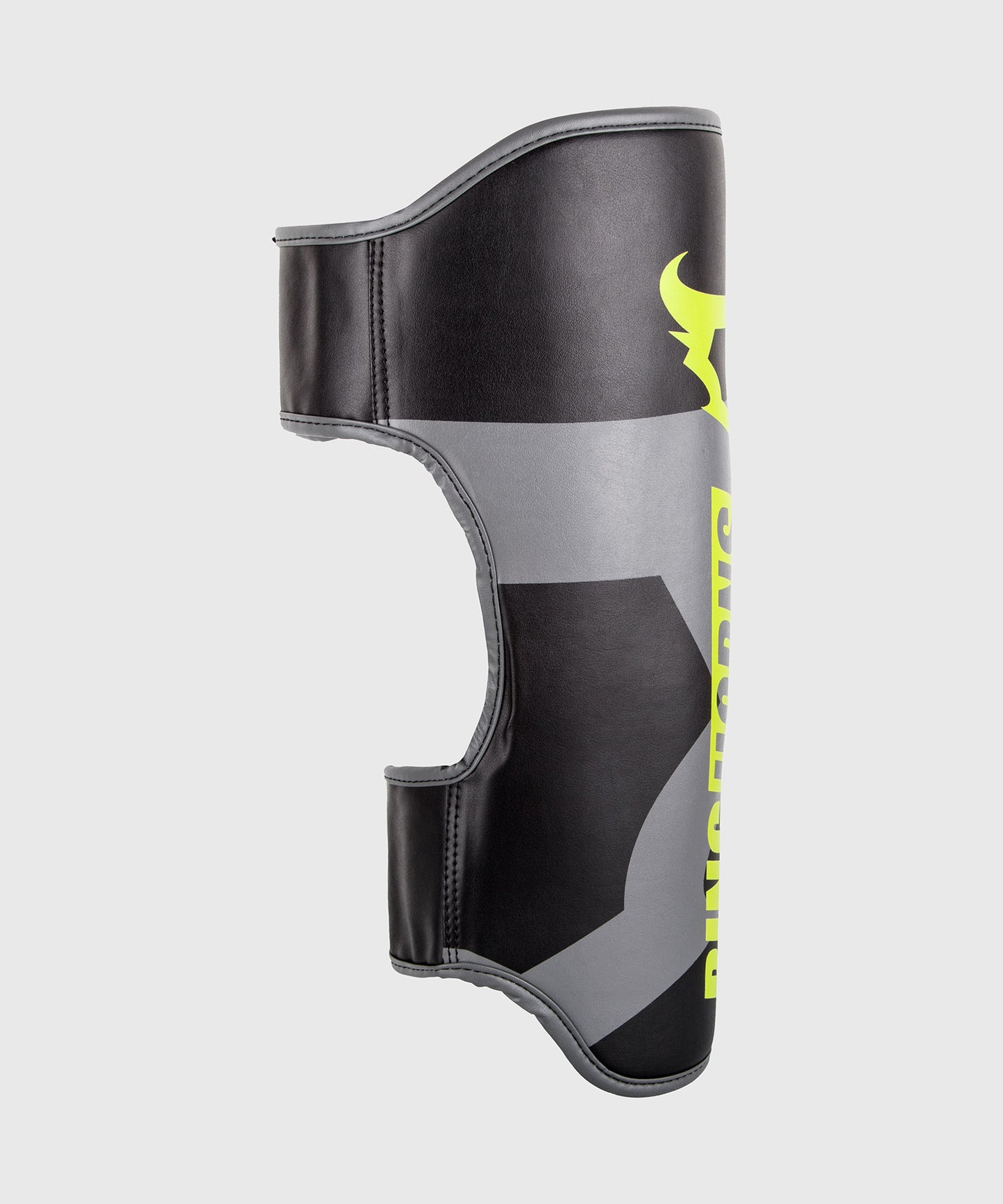 Protège-tibias Ringhorns Charger - Noir/Jaune fluo