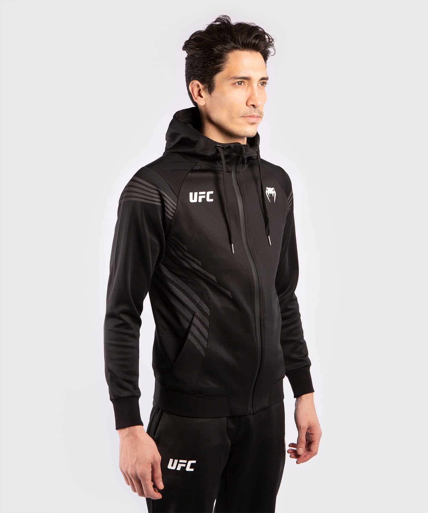 Felpa Con Cappuccio Uomo UFC Venum Pro Line - Nero