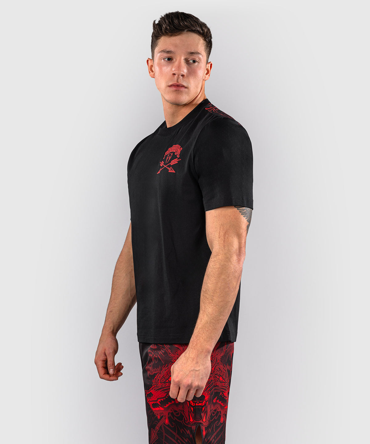 Venum Wolf Atak Camiseta – Negro/Rojo