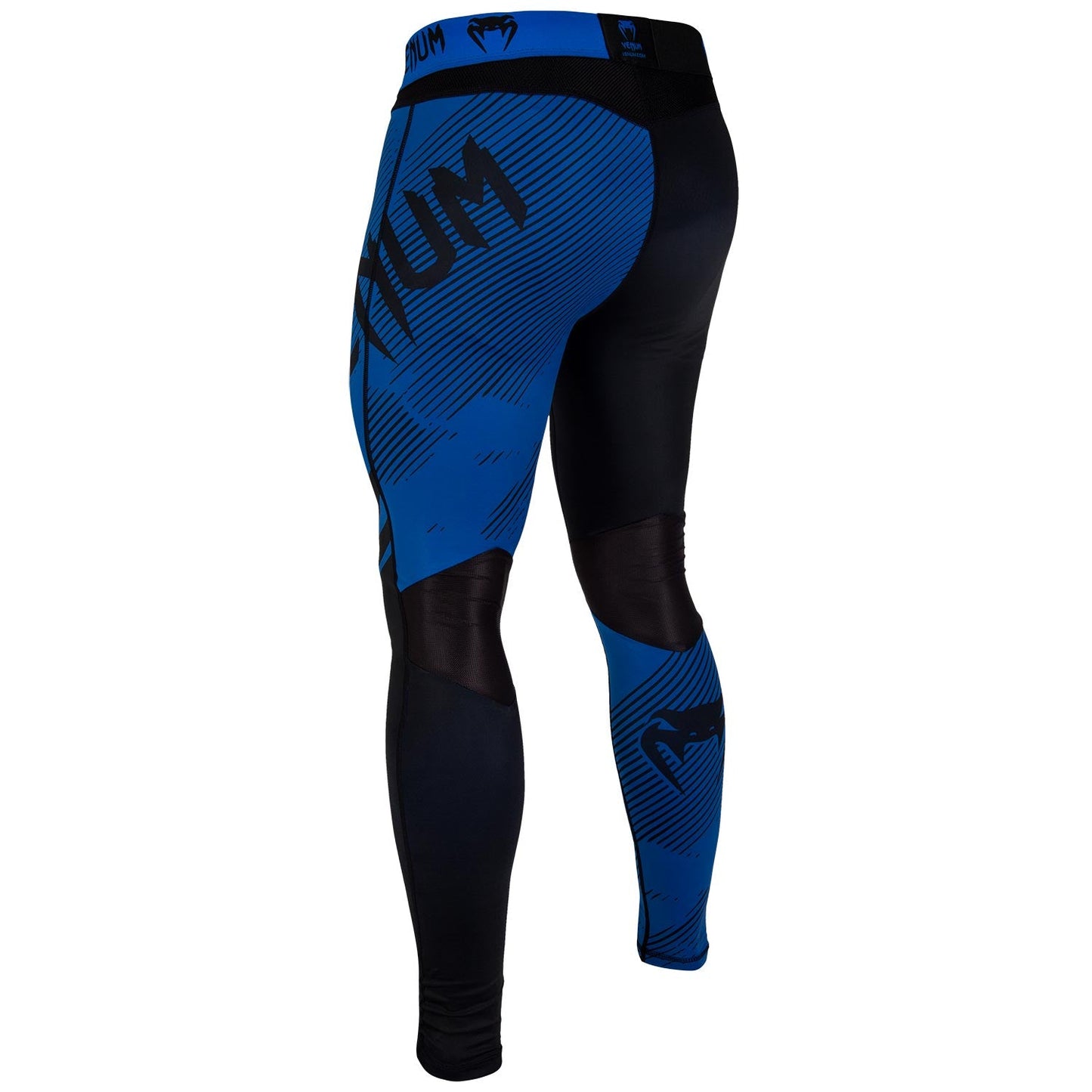 Pantalon de Compression Venum NoGi 2.0 Approuvé IBJJF - Noir/Bleu