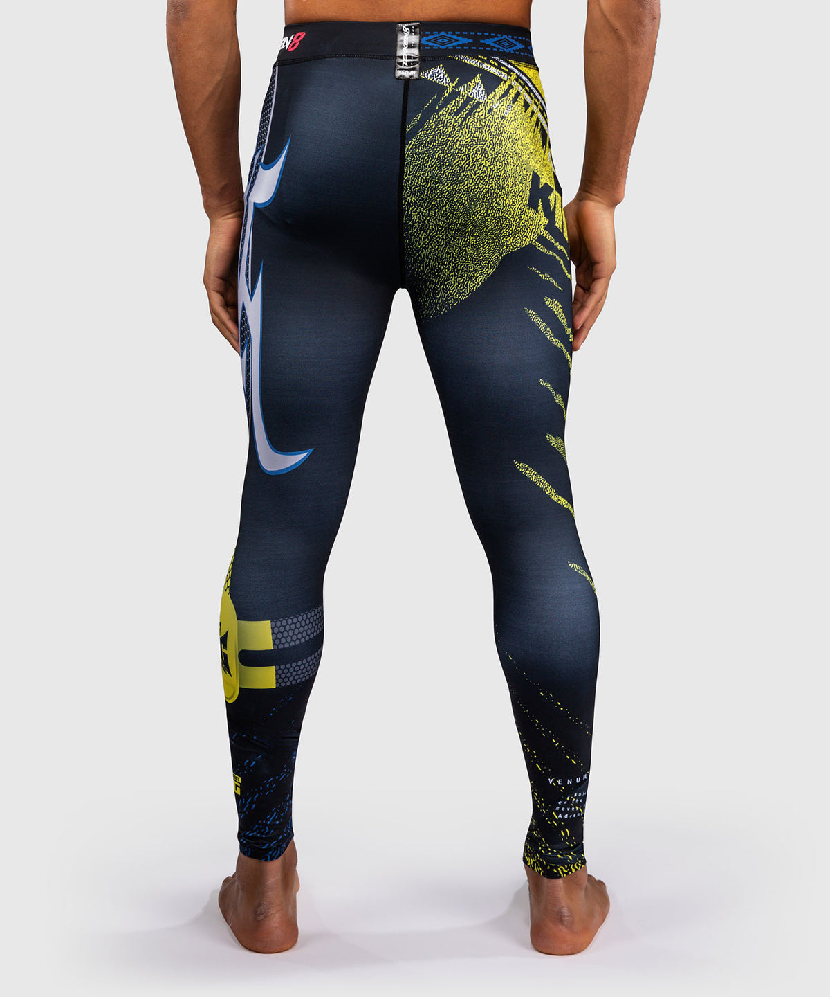 Venum x TEKKEN 8 Spats - King - Schwarz/Gelb