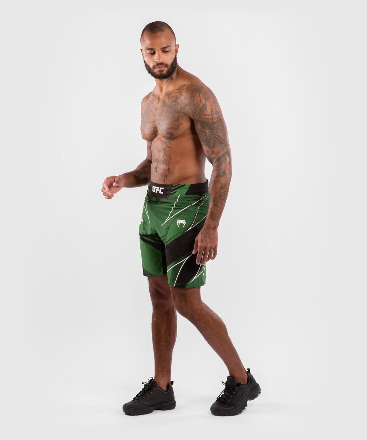 Fightshort Homme UFC Venum Authentic Fight Night - Coupe Longue - Vert