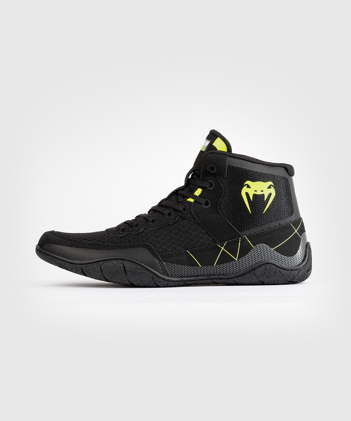 Venum Training Camp 4.0 Elite Wrestling Schuhe - Schwarz/Neon Grün