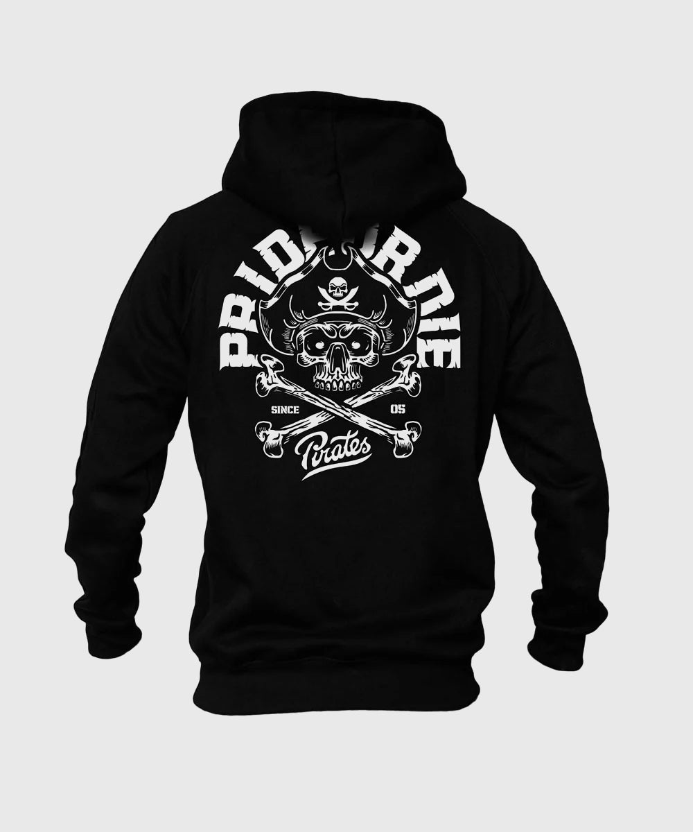 Pride Or Die Pirate Sudadera con Cremallera - Negro