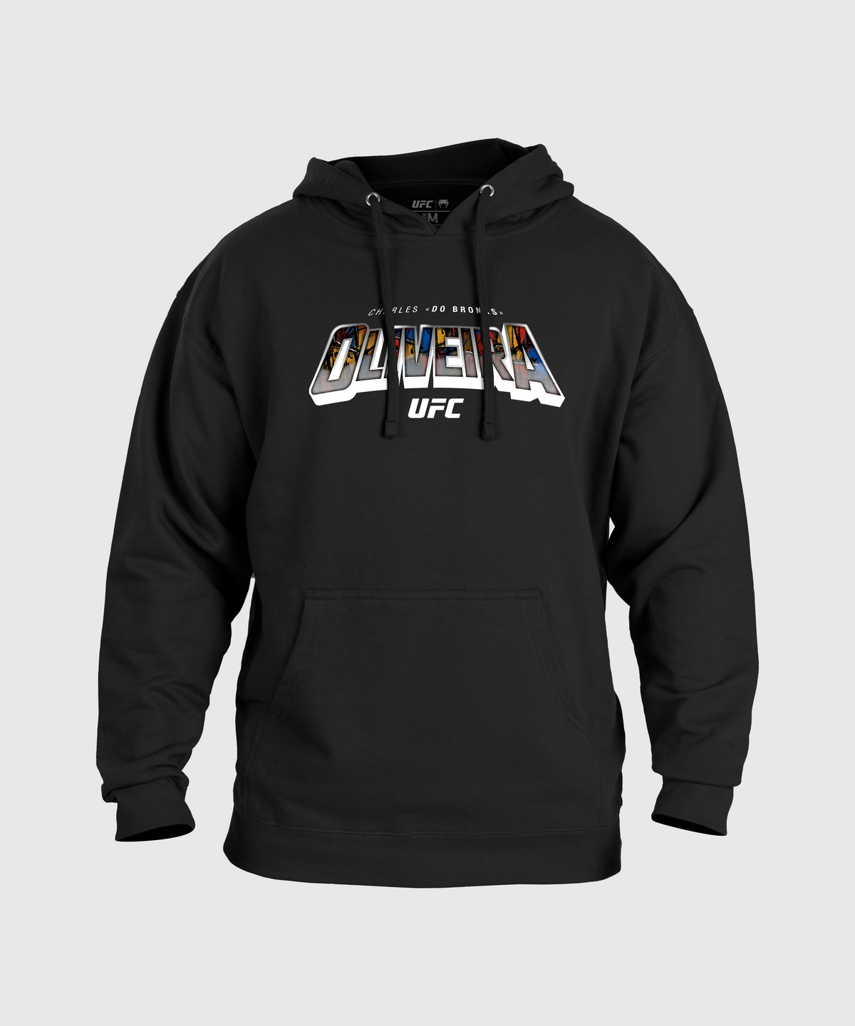 Sweatshirt à capuche pour Hommes UFC Unrivaled by Venum Charles Oliveira - Noir