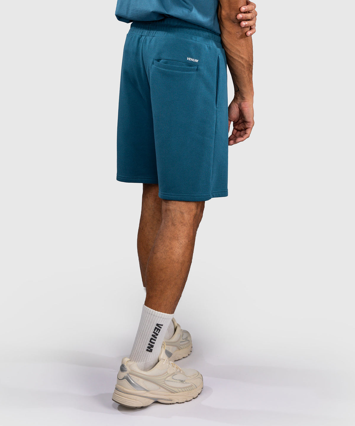 Venum Giant 3D Shorts aus Baumwolle - Ozeanblau