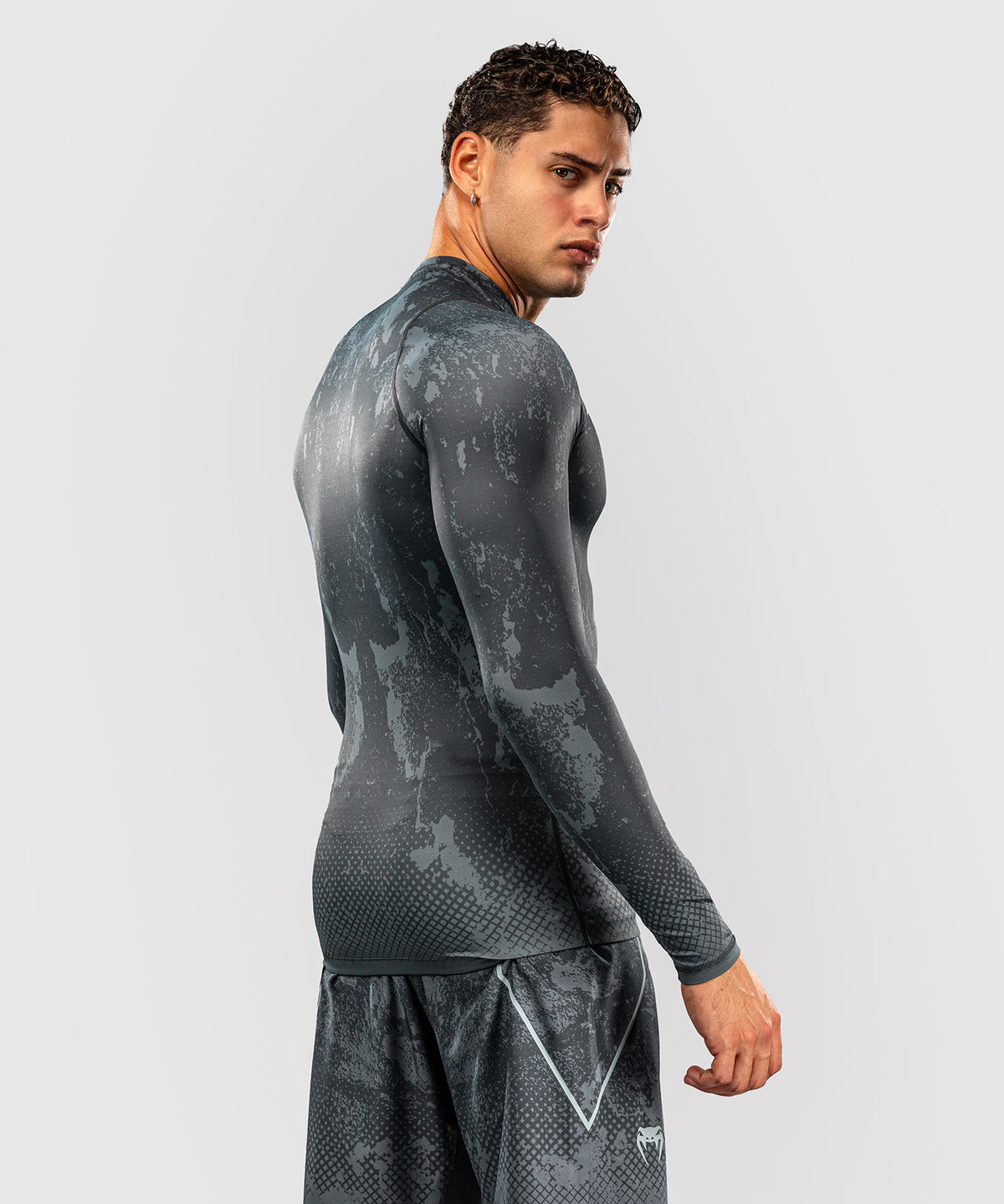 Rashguard à manches longues Venum x Batman - Noir/Gris/Rouge