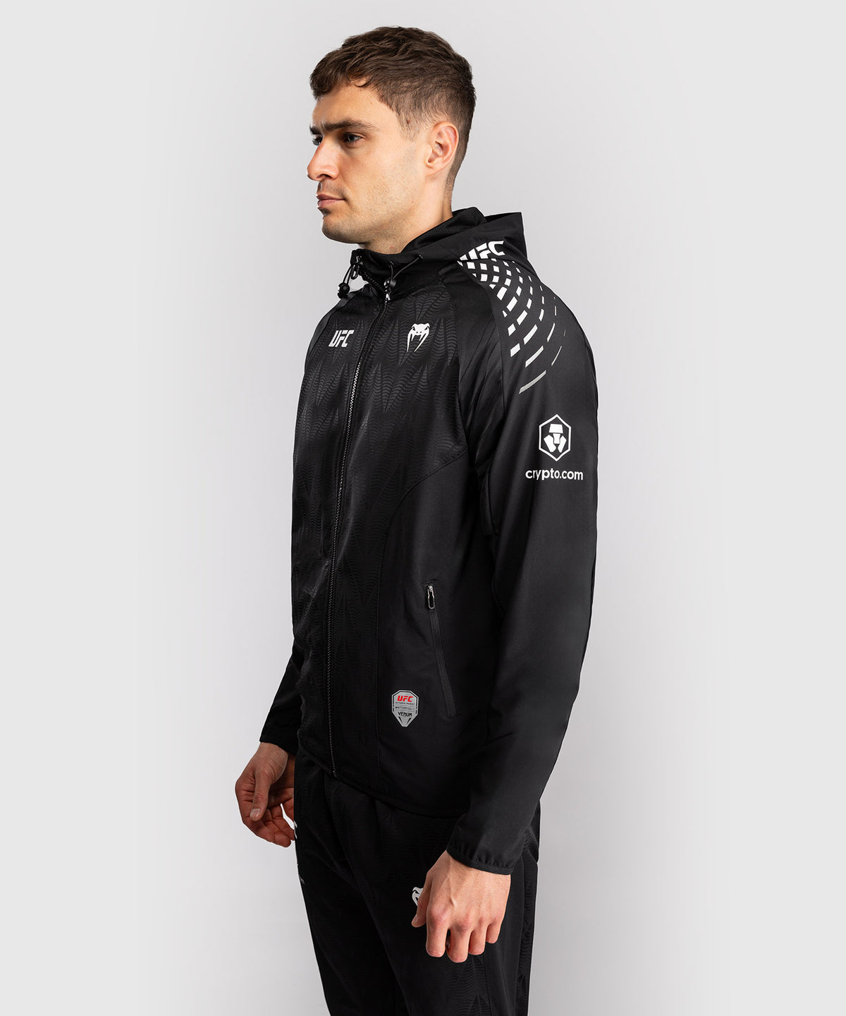 UFC Zenith by Venum Authentic Fight Night Kapuzenjacke Herren - Schwarz