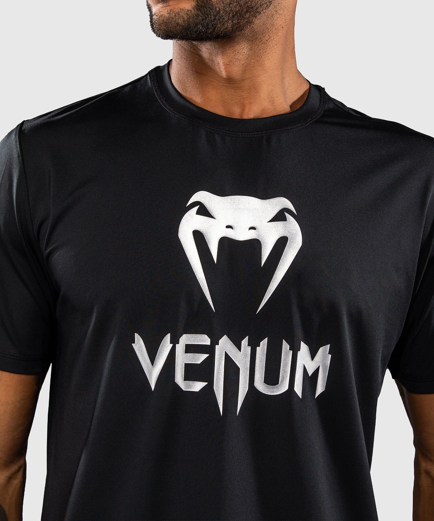 T-shirt Dry Tech Venum Classic - Noir/Argent