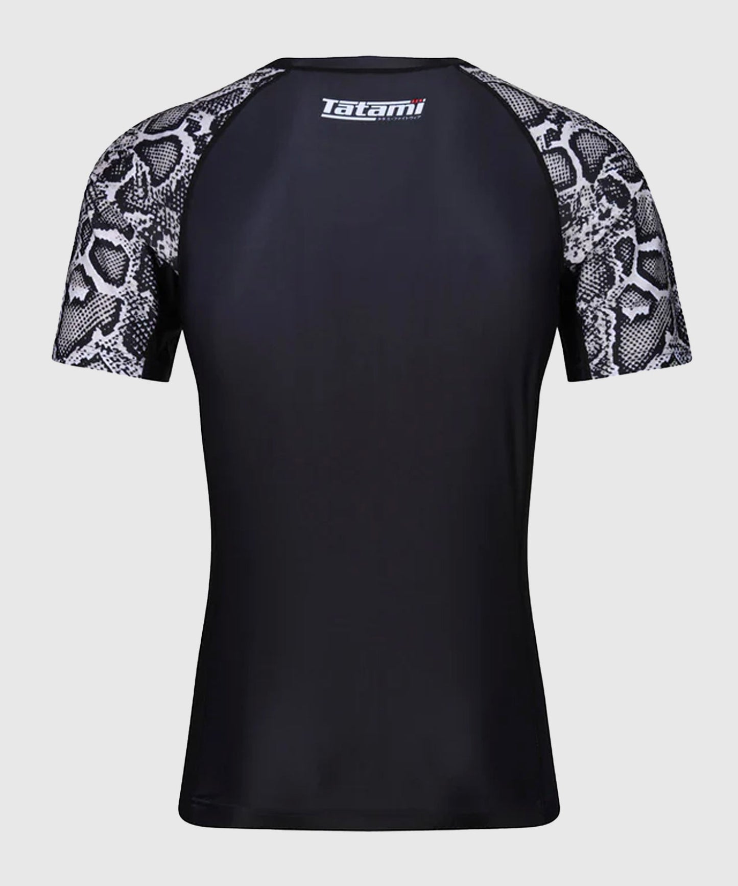 Tatami Fightwear Recharge Snake Rashguard – Schwarz/Weiß
