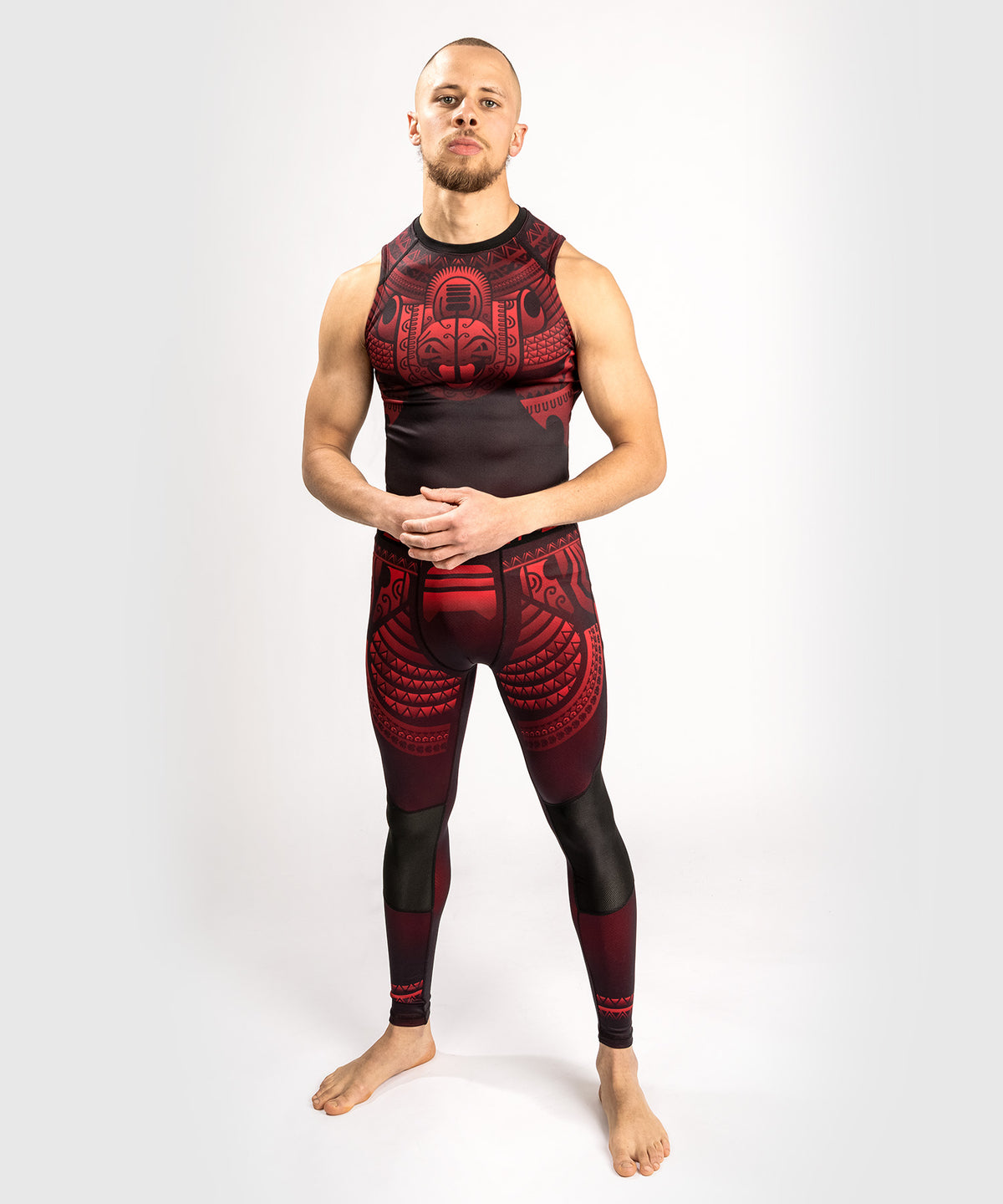Venum Nakahi Compression Tank Top – Schwarz/Rot