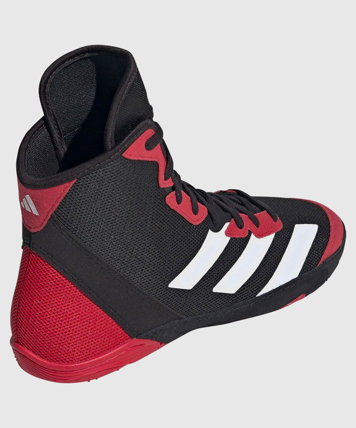 Adidas Adizero Mat Wizard 6 Wrestling Shoes - Black/Red
