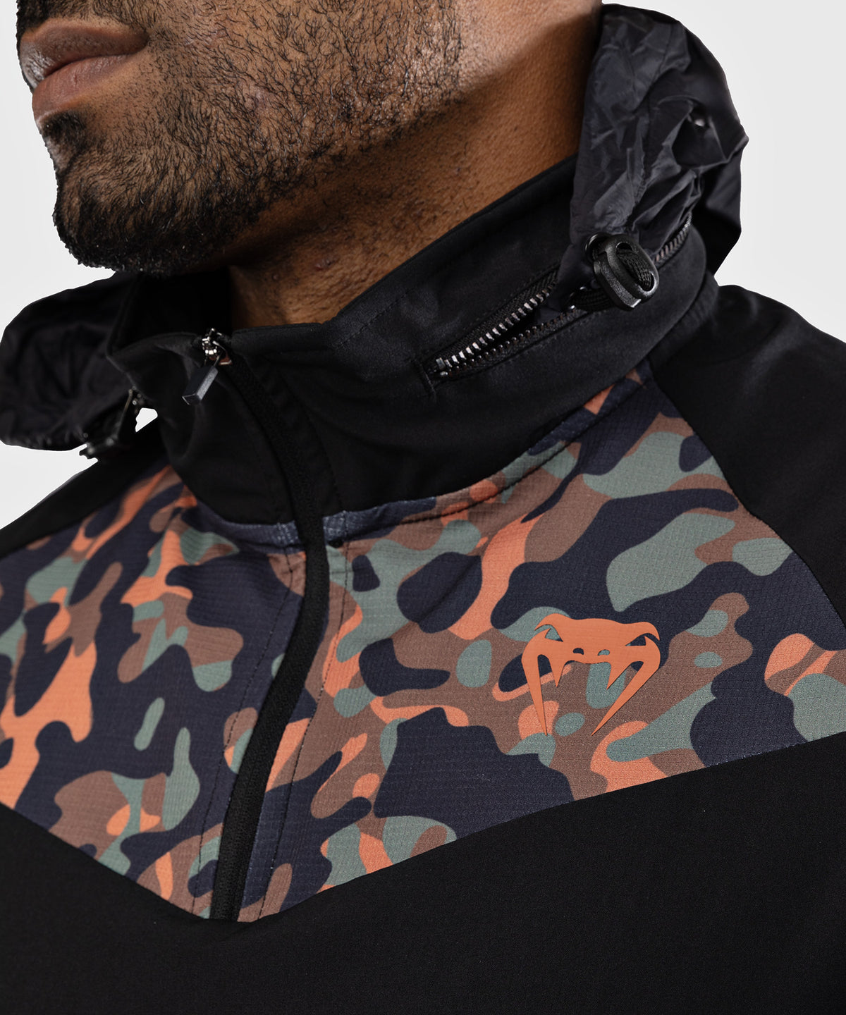 Venum Jungle Ops  Herren-Trainingsjacke - Schwarz/Canyon Camo