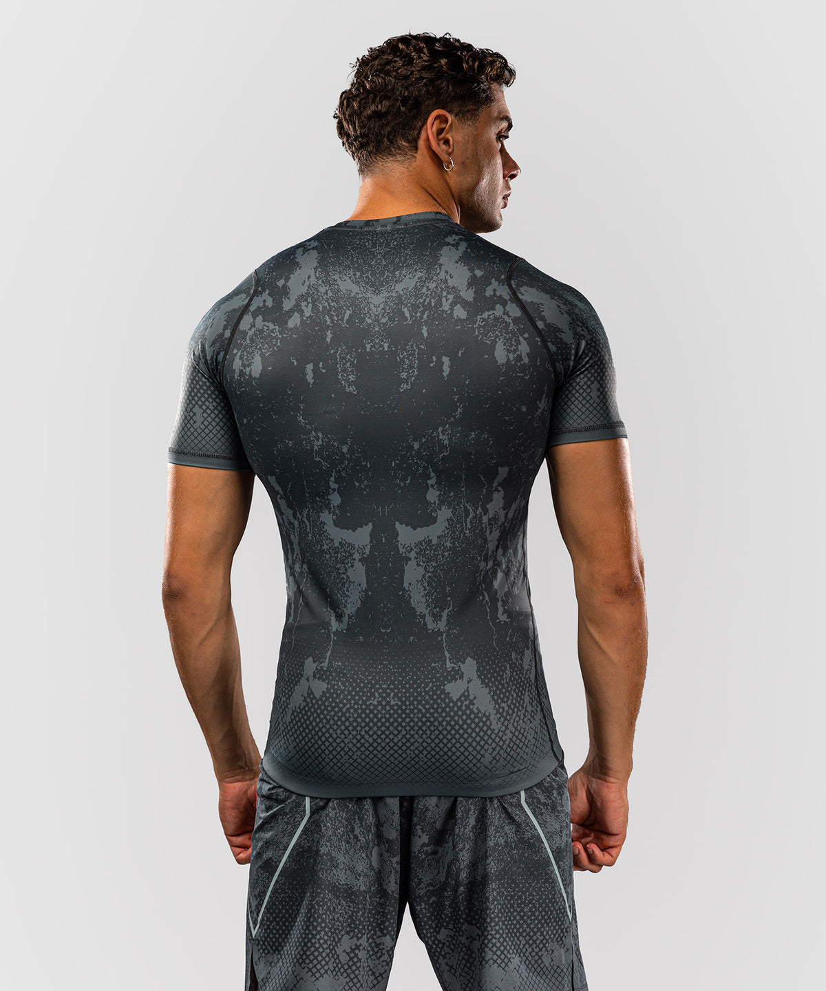 Venum x Batman Kurzarm-Rashguard - Grau