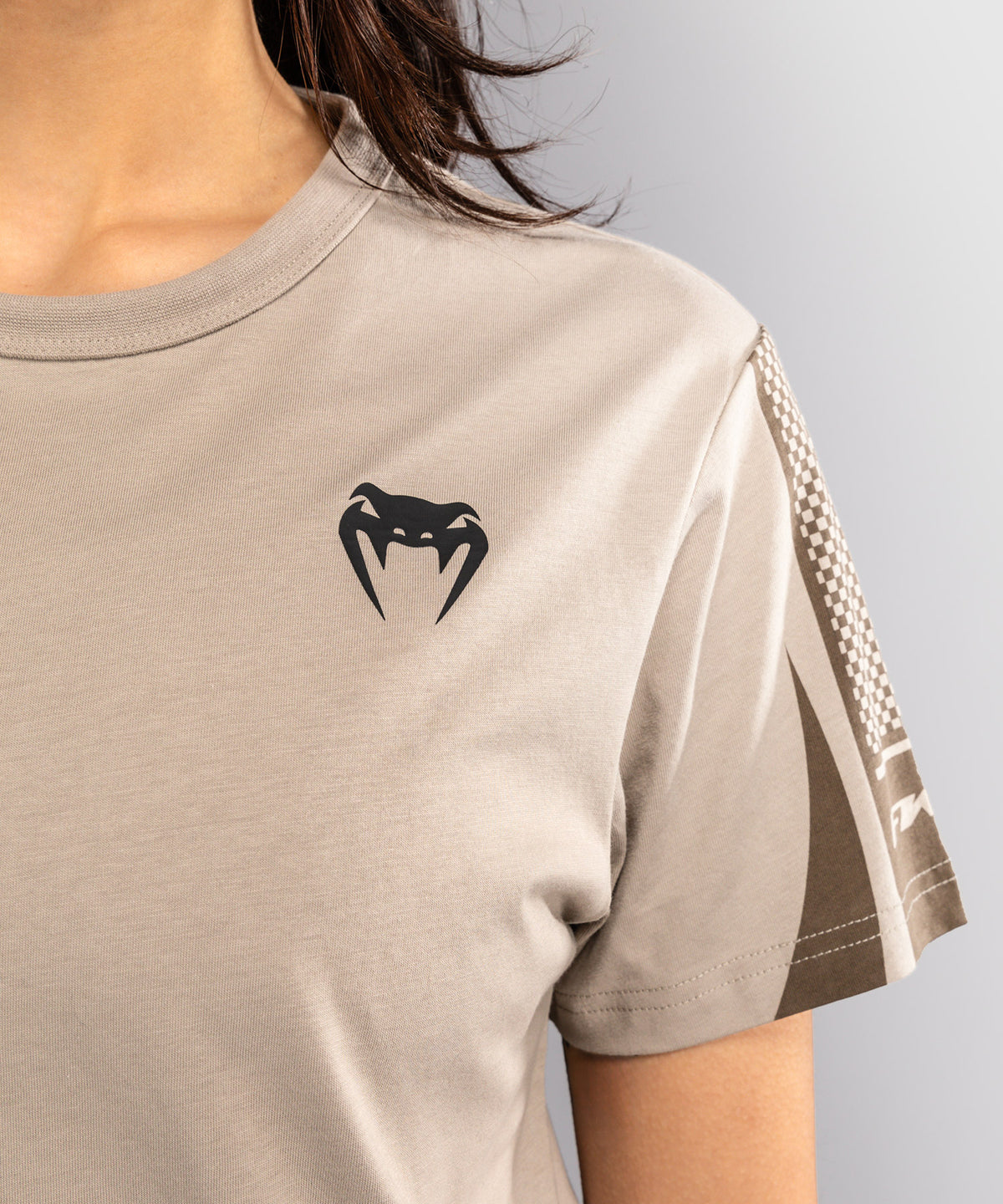 Venum UFC Unity by Venum Authentic Fight Week Camiseta de Manga Corta para Mujer - Arena