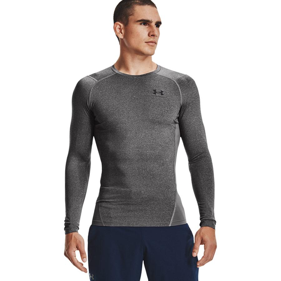 T-shirt Under Armour HeatGear® Armour - Manches Longues - Gris