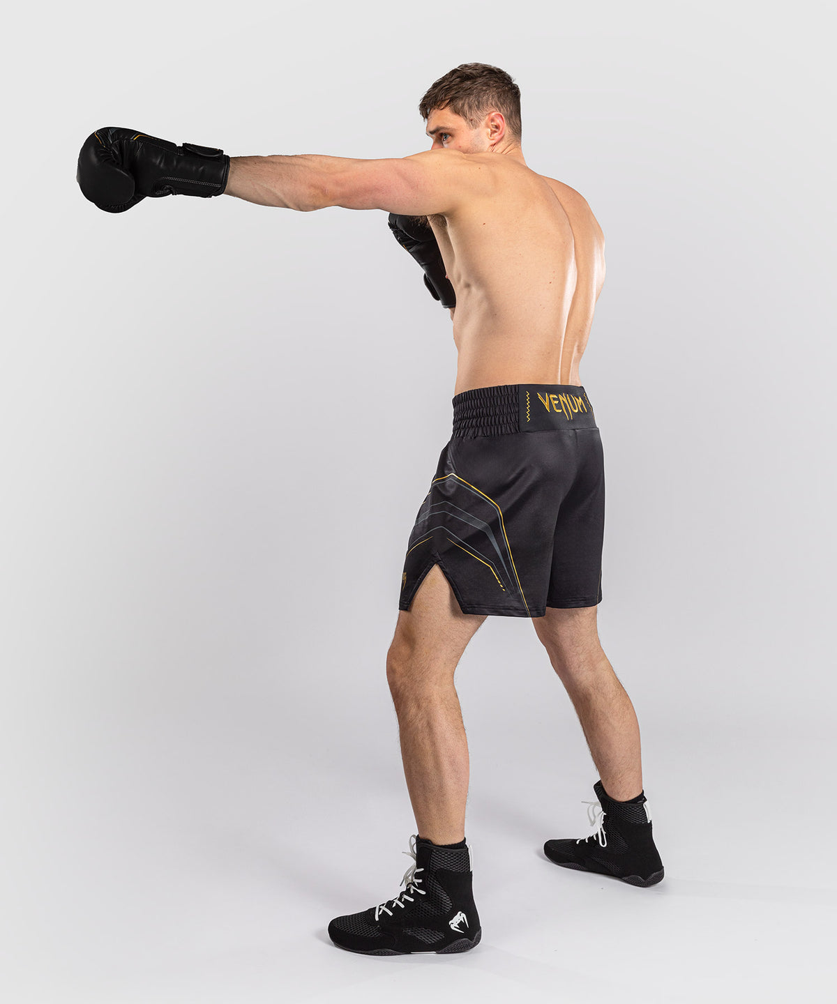 Venum Streamline Pantaloncini da Boxe – Nero/Oro
