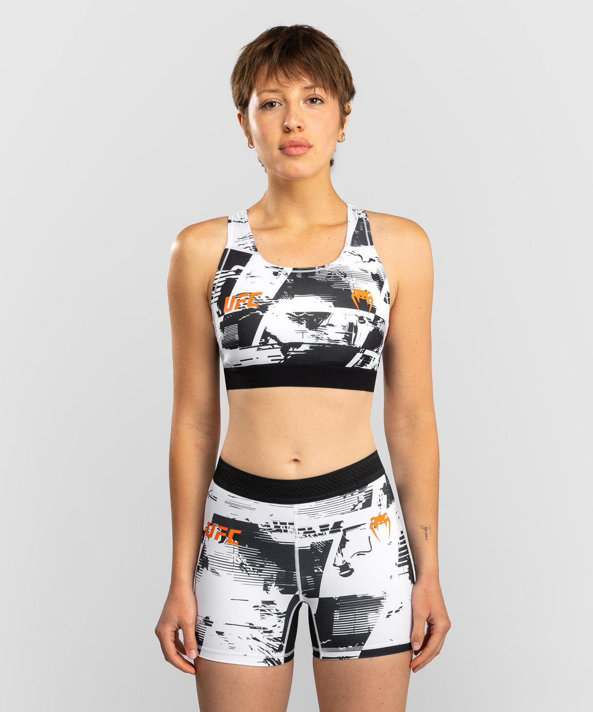 Brassière de sport Femme UFC Zenith by Venum Authentic Fight Week - Blanc