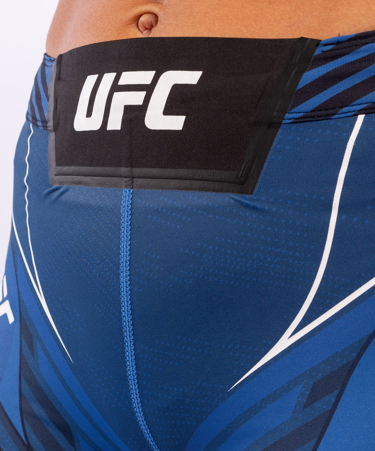 Short de compression pour Femmes UFC Venum Authentic Fight Night - Coupe Courte - Bleu