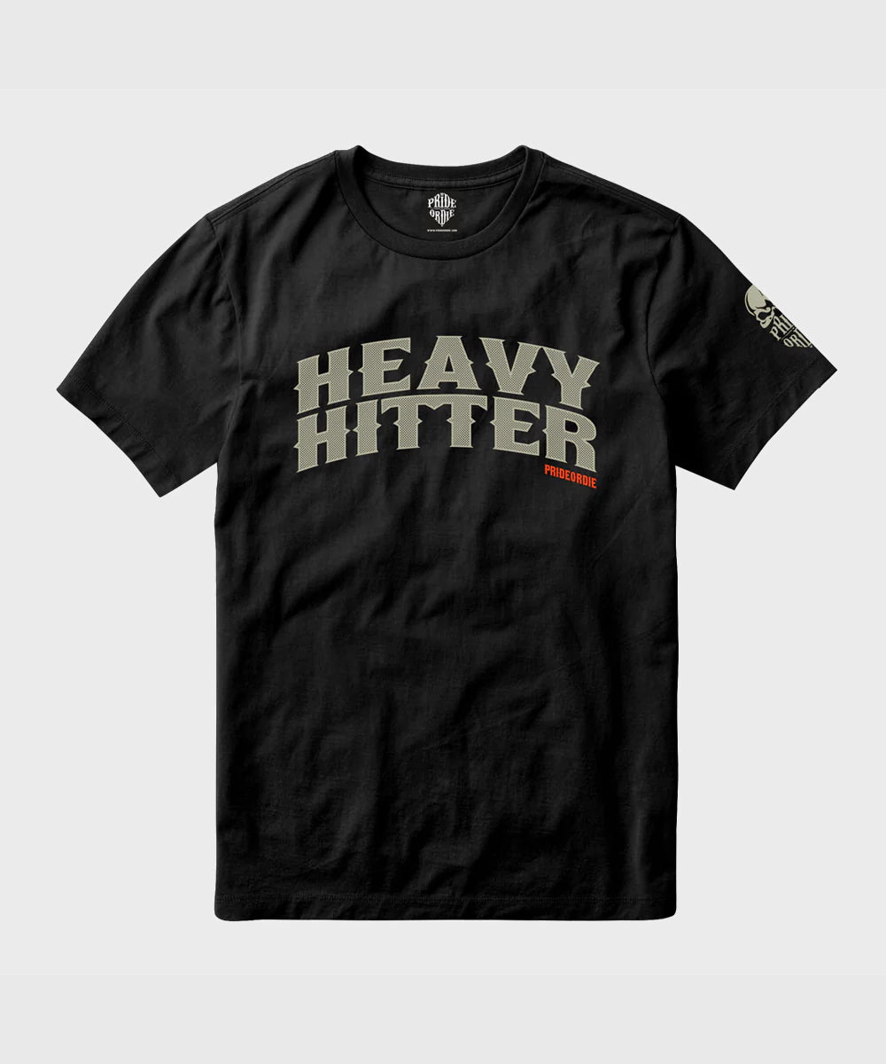 T-Shirt Pride Or Die Heavy Hitter - Noir