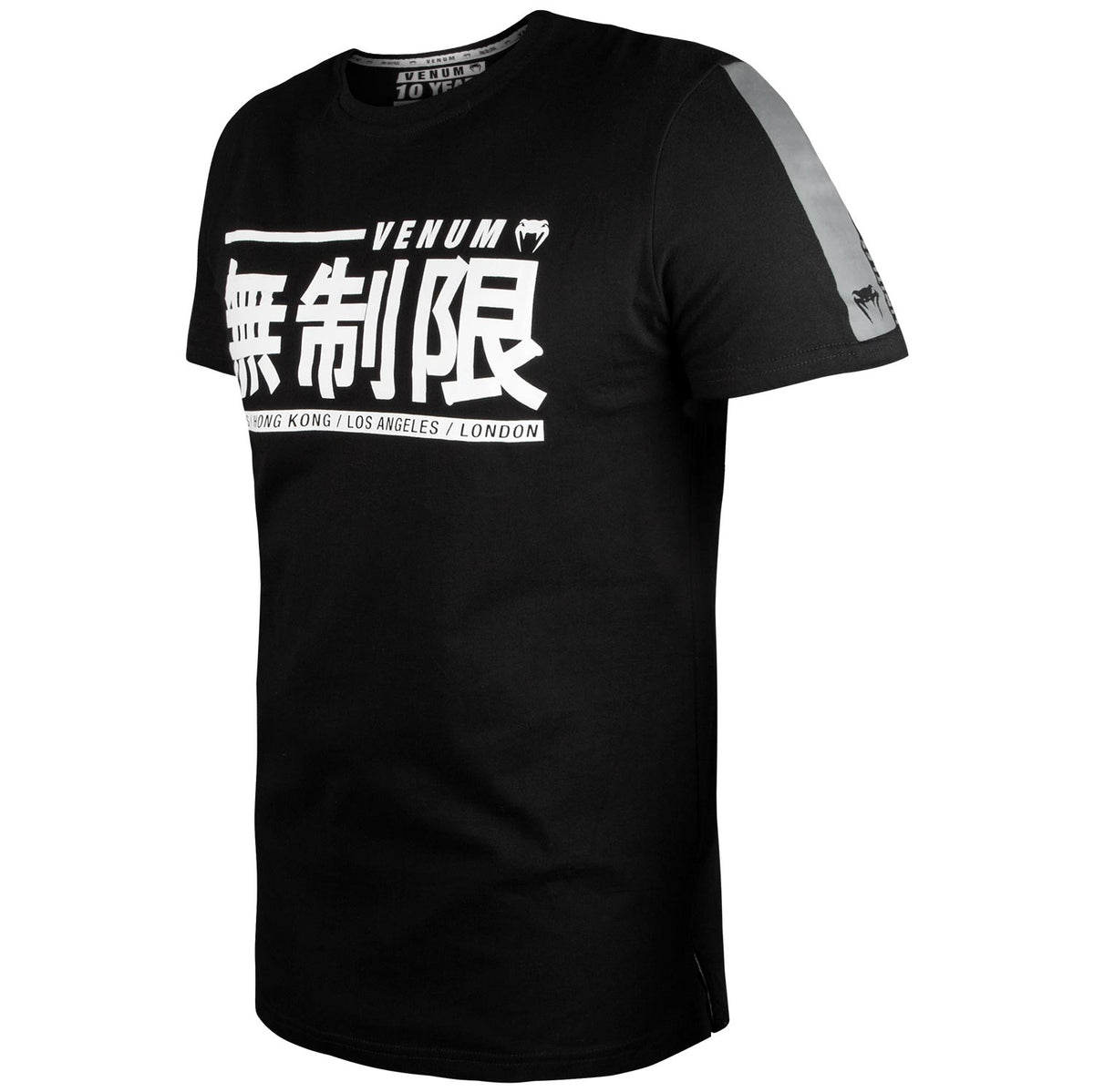 Camiseta Venum Limitless para Niños - Negro/Blanco