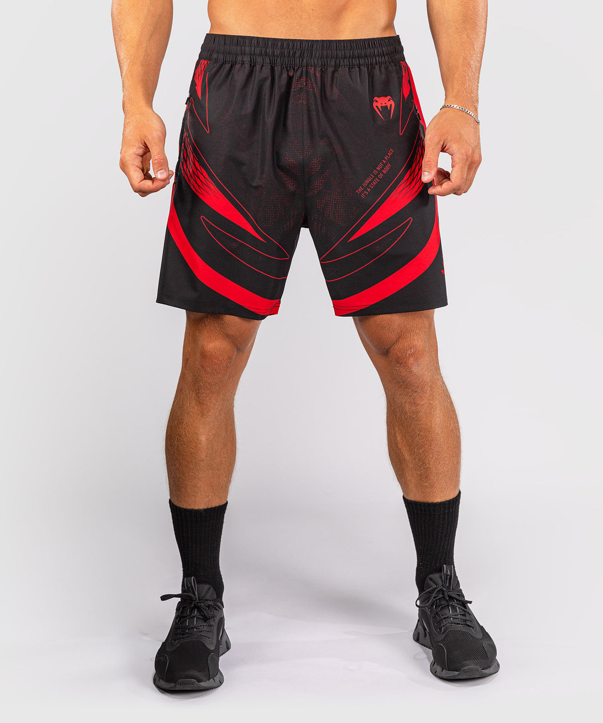 Venum Amazonia Reborn Pantalón corto de entrenamiento - Negro/Rojo
