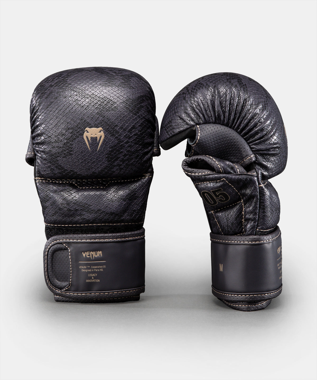 Gants de sparring MMA Venum Impact Evo Scales - Violet foncé