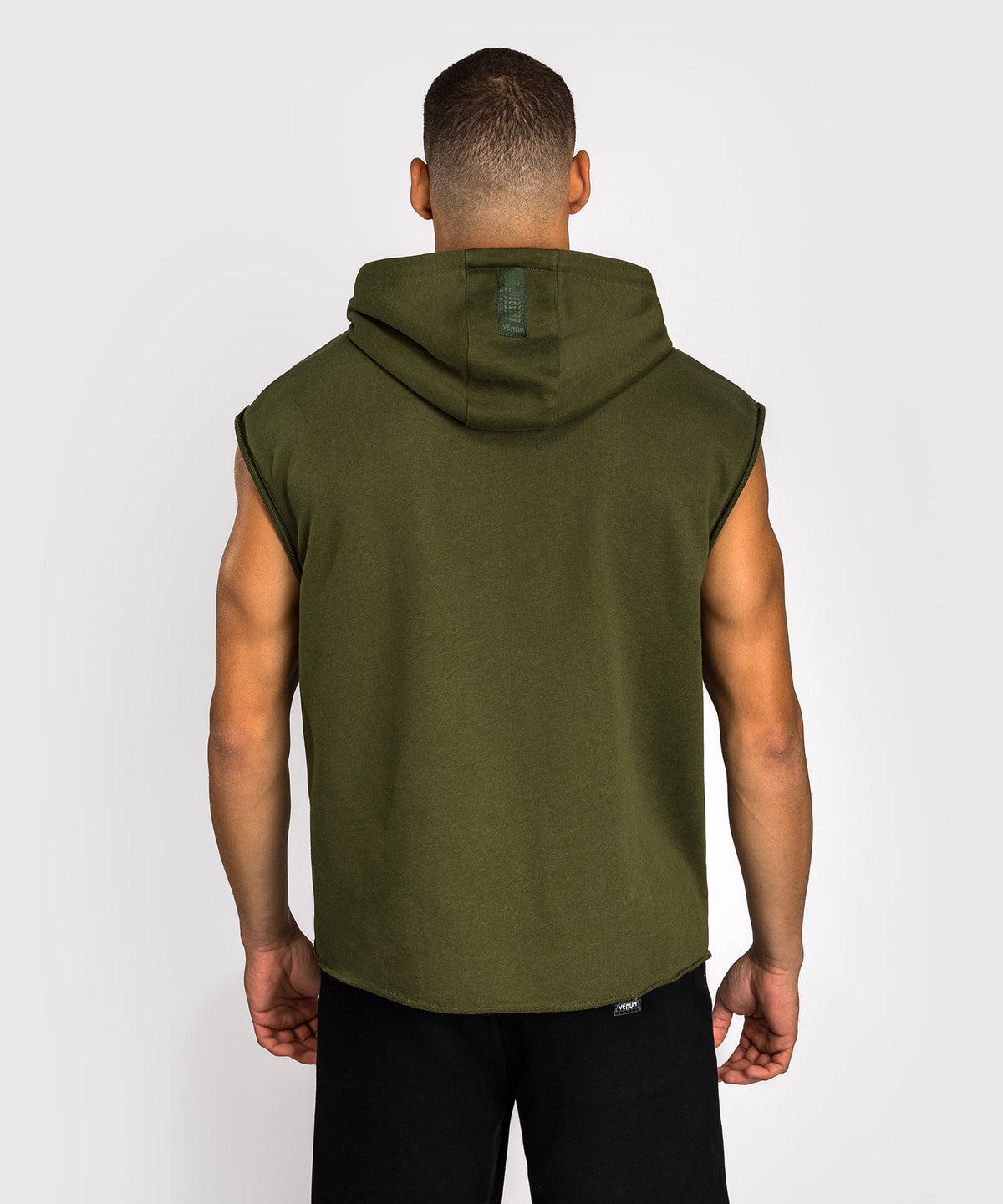 Sweat à Capuche Sans Manches Venum Boxing VT – Vert Militaire