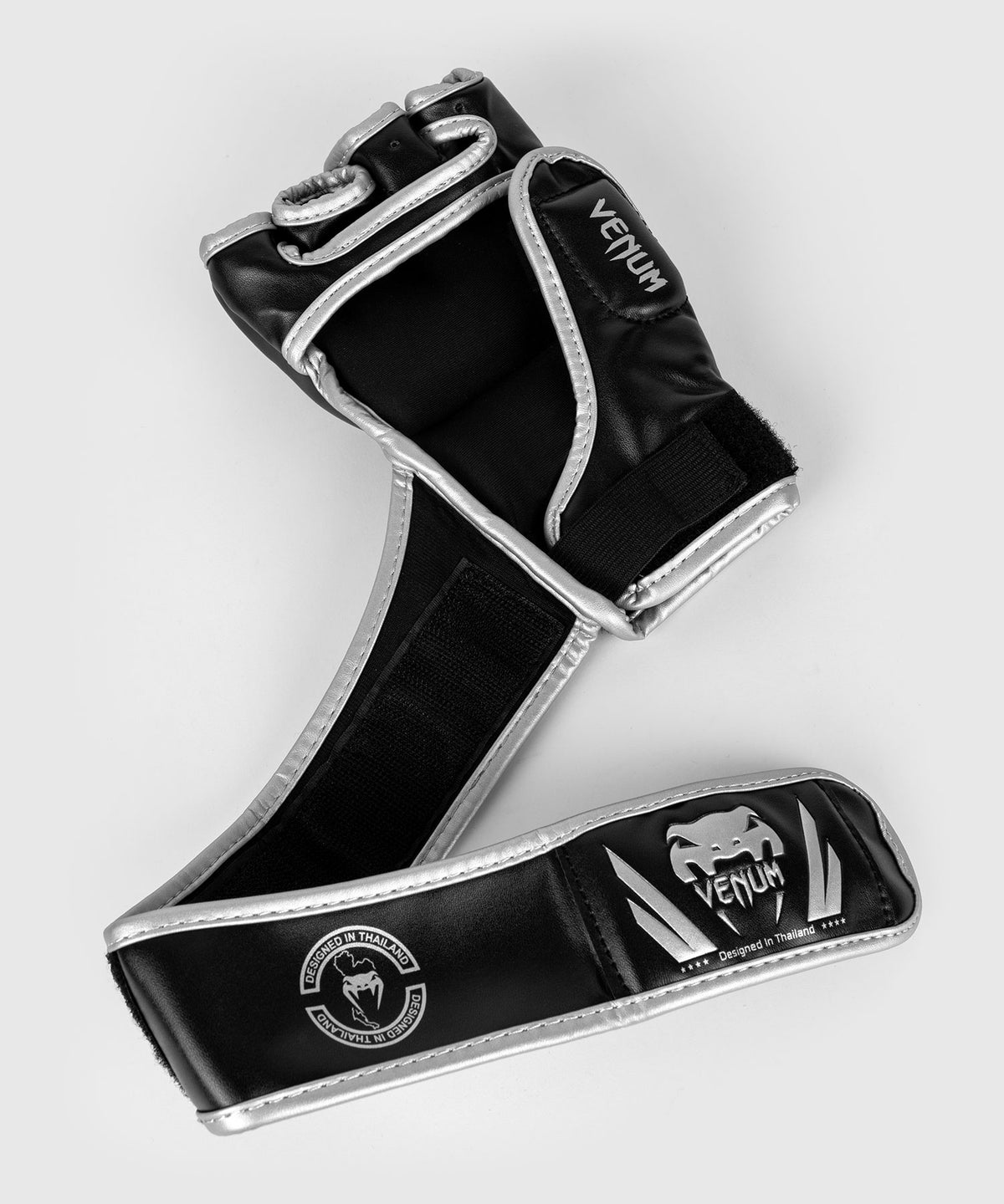 Venum Challenger 2.0 MMA-Handschuhe - Schwarz/Silber