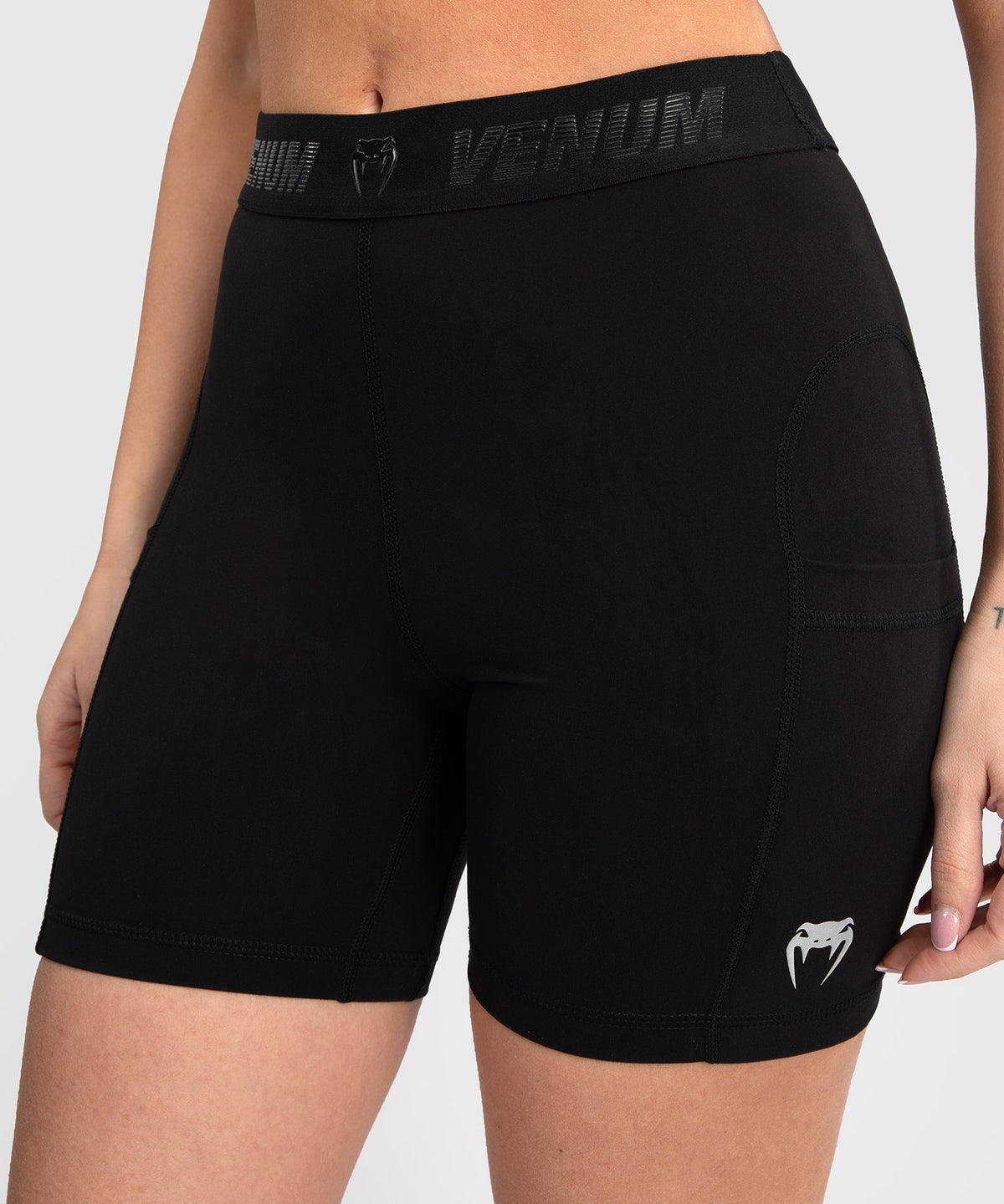 Venum Elevate Pantalón Largo Vale Tudo para mujer - Negro