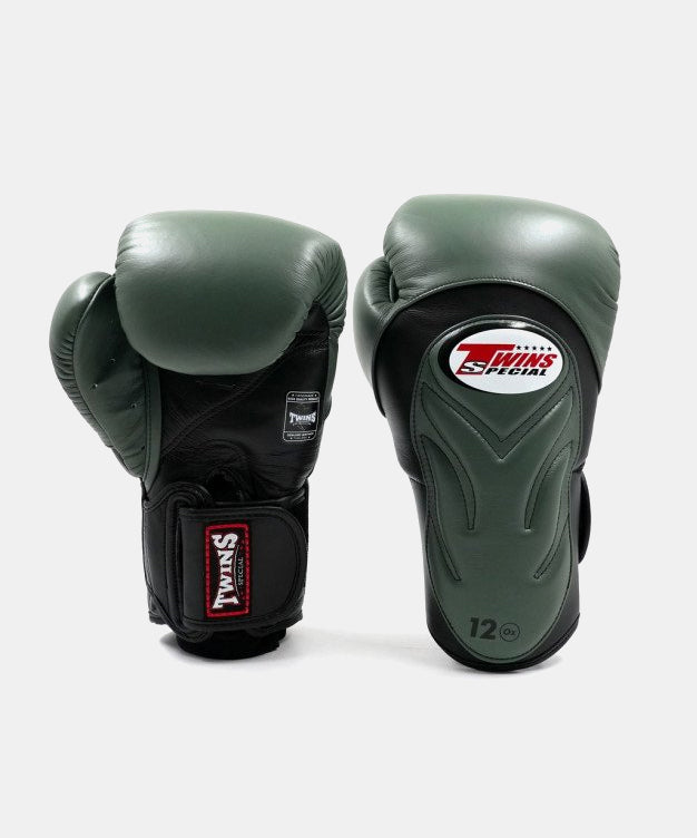 Twins BGVL6 Guantes de Boxeo - Caqui/Negro