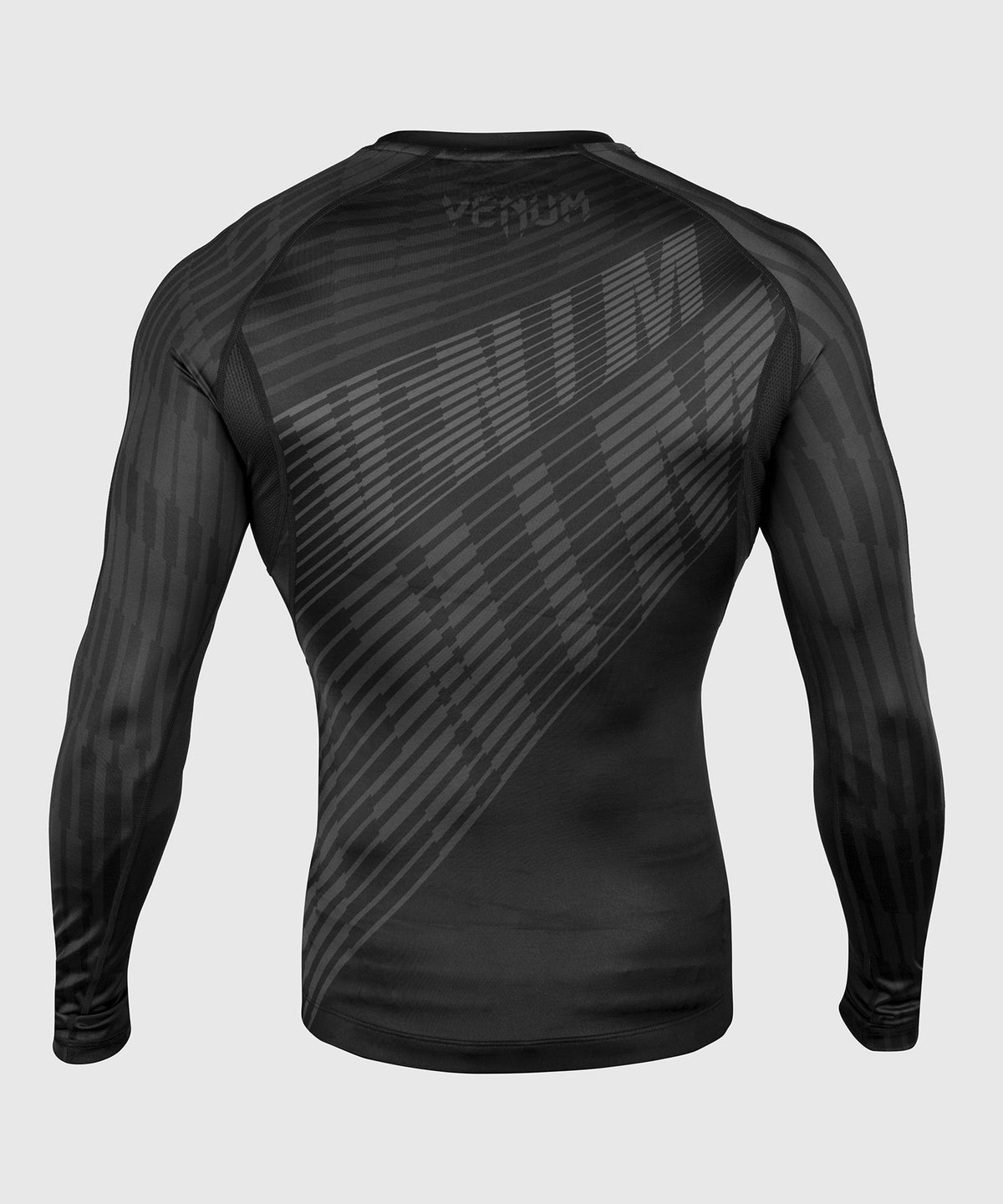 Venum Plasma Rashguard - Langarm - Schwarz/Schwarz