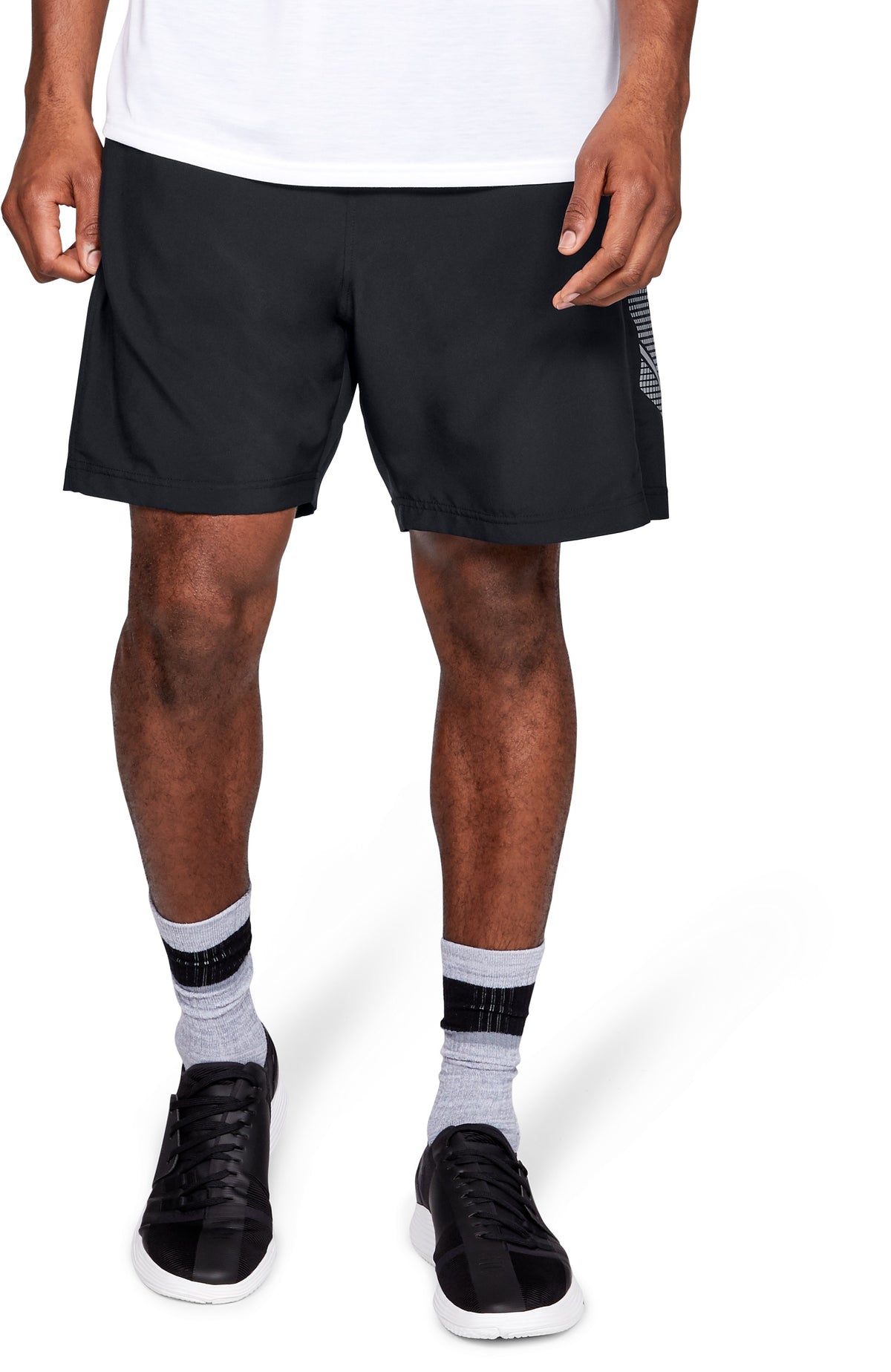 Under Armour Woven Graphic Shorts – Negro 2