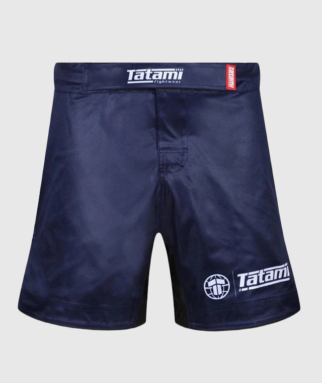 Tatamifightwear Impact Fightshort Mid Cut – Azul Marino