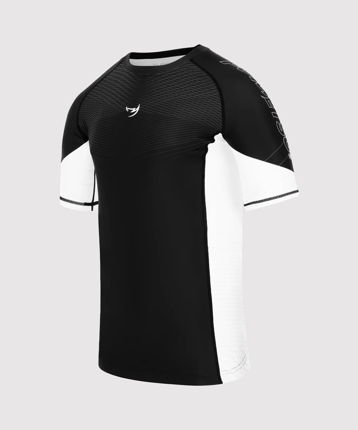 Fumetsu Competitor Mk2 Short Sleeve Rashguard - Black/White