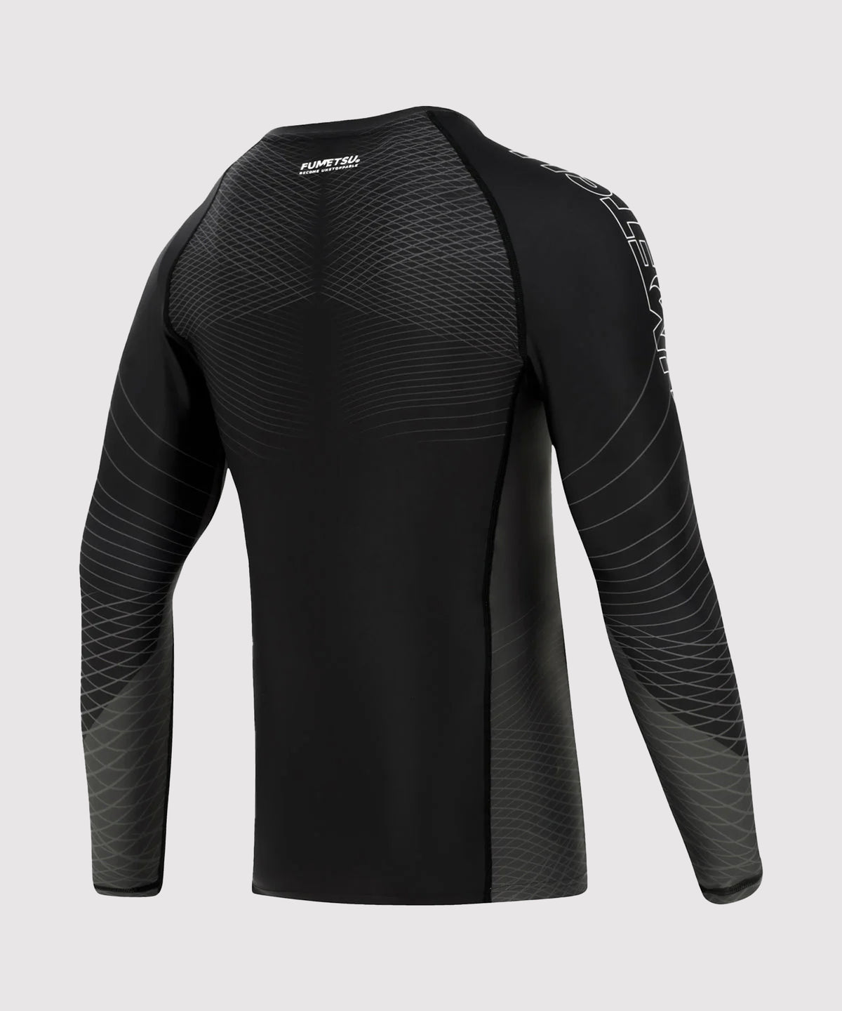 Fumetsu Competitor Mk2 Langarm-Rashguard - Schwarz/Schwarz