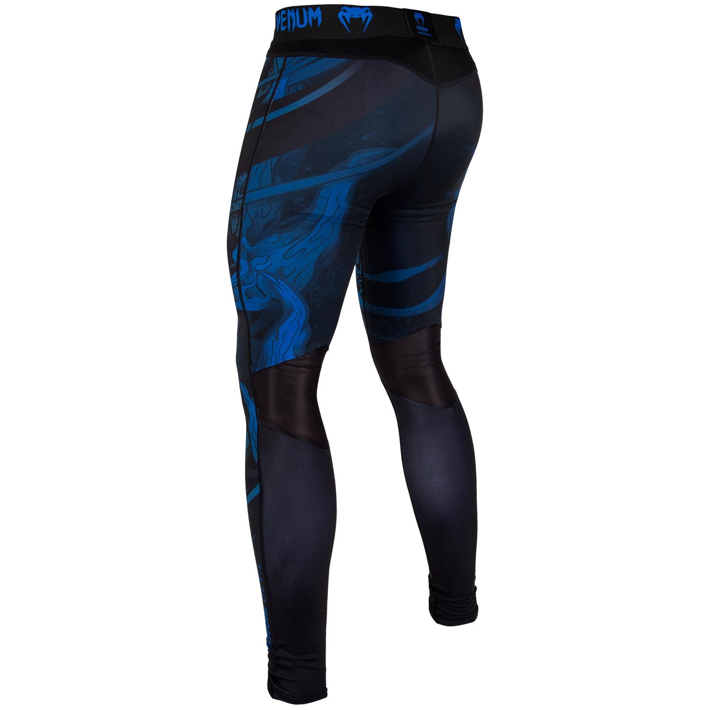 Pantaloni a compressione Venum Devil - Blu navy/Neri