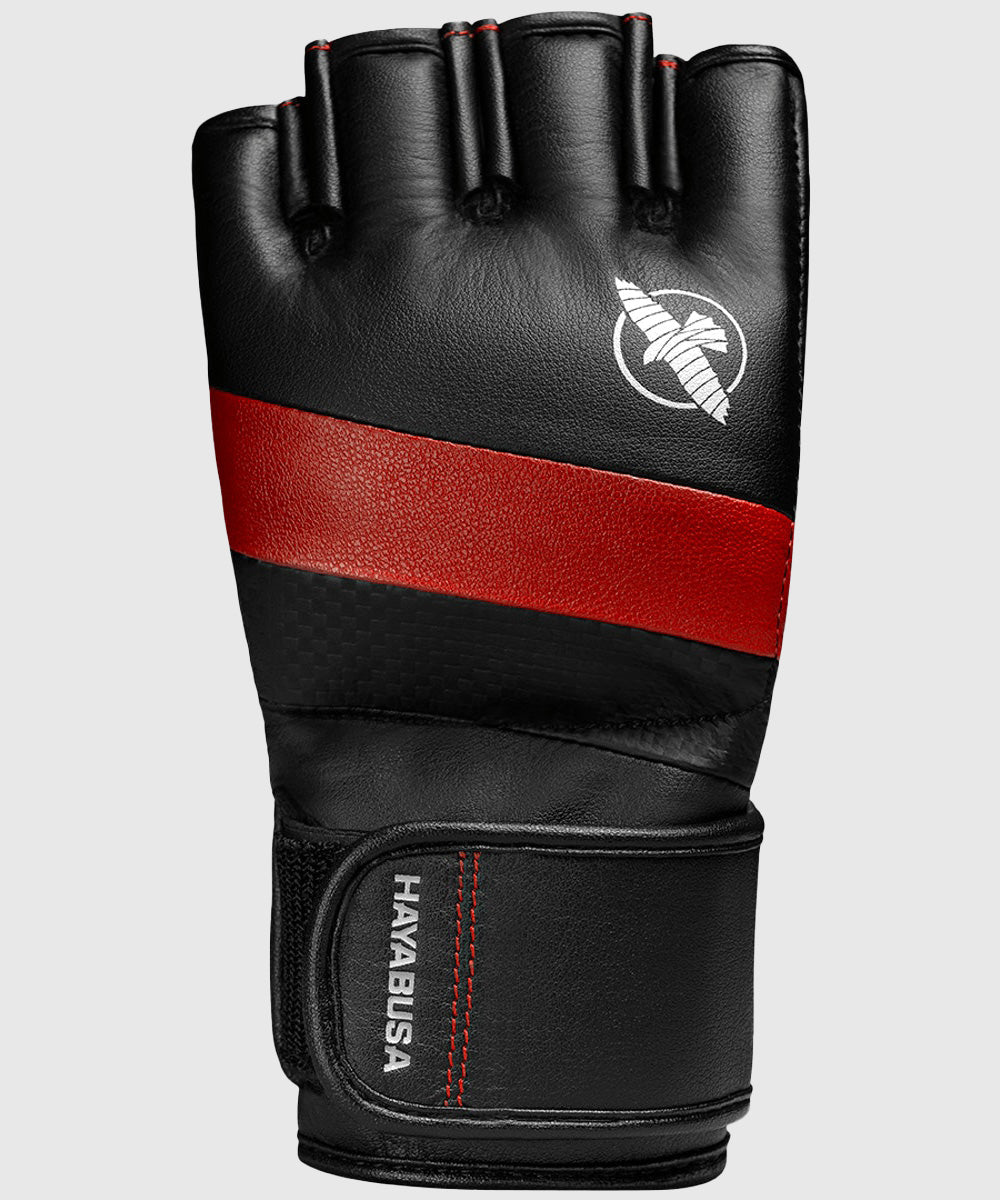 Hayabusa T3 MMA-Handschuhe - Schwarz/Rot