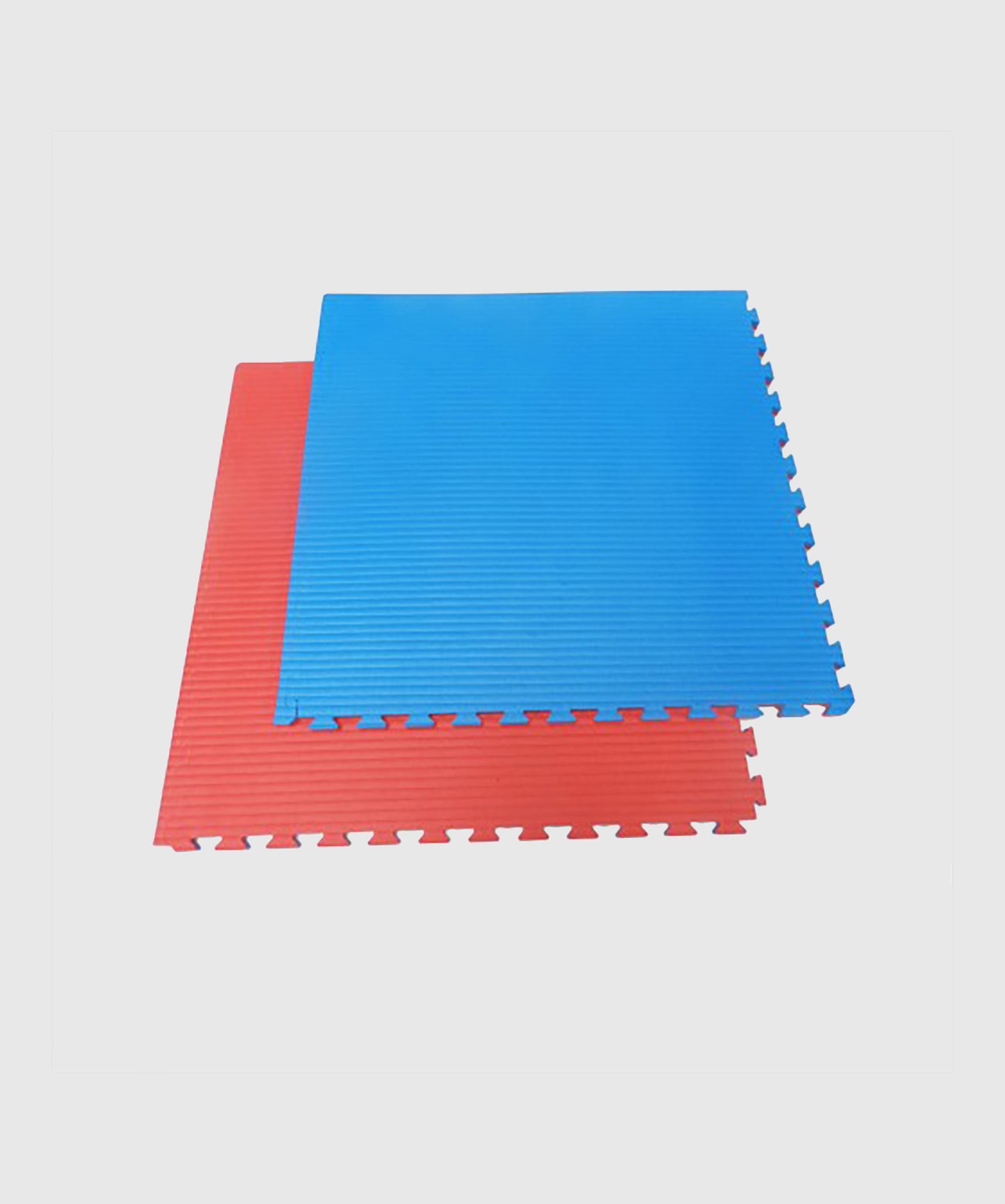 Tatami Puzzle 100x100x4cm (x5) – Rot/Blau
