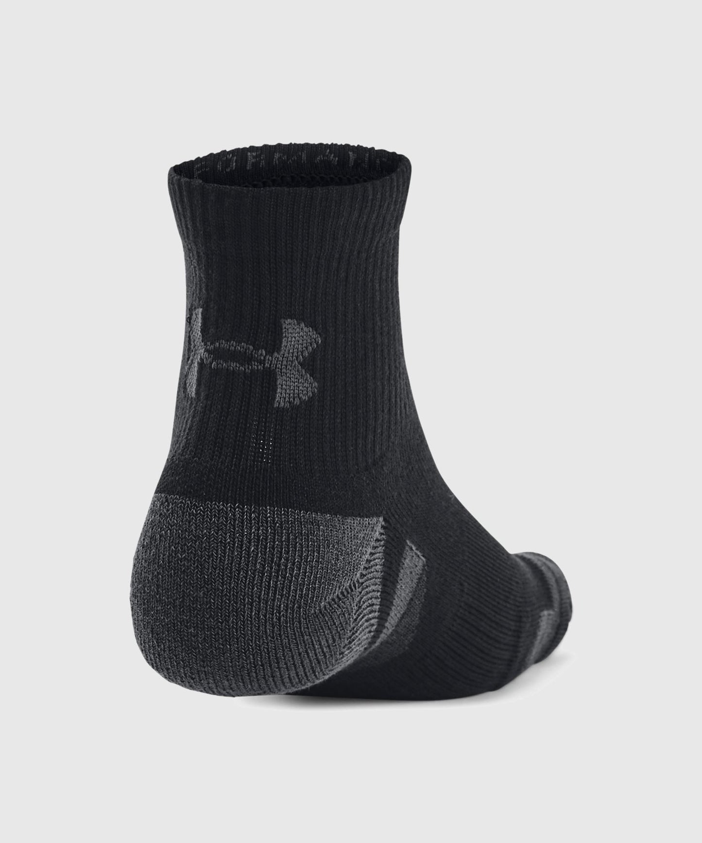 Under Armour Ua Performance Tech Calze Alte 3 Paia – Nero/Grigio