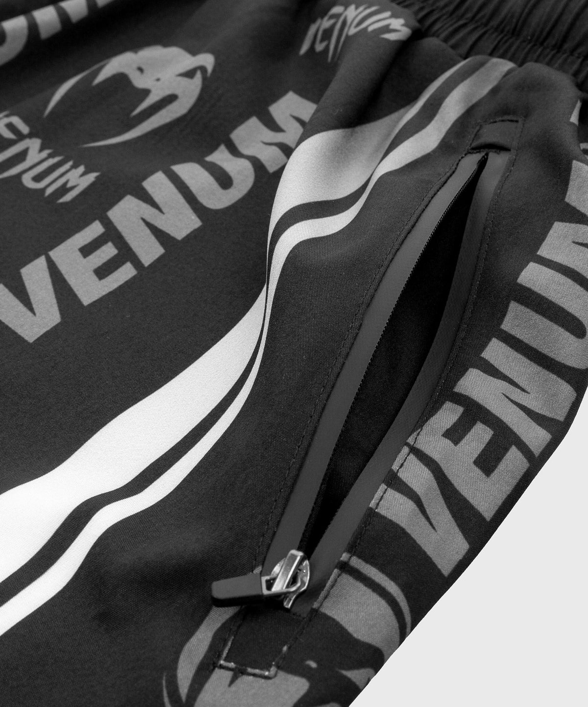 Venum Logos Sporthose - Schwarz/Weiß