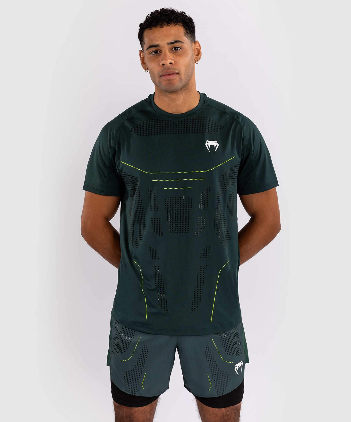 Venum Technical 3.0 Maglietta Dry-Tech - Verde Foresta