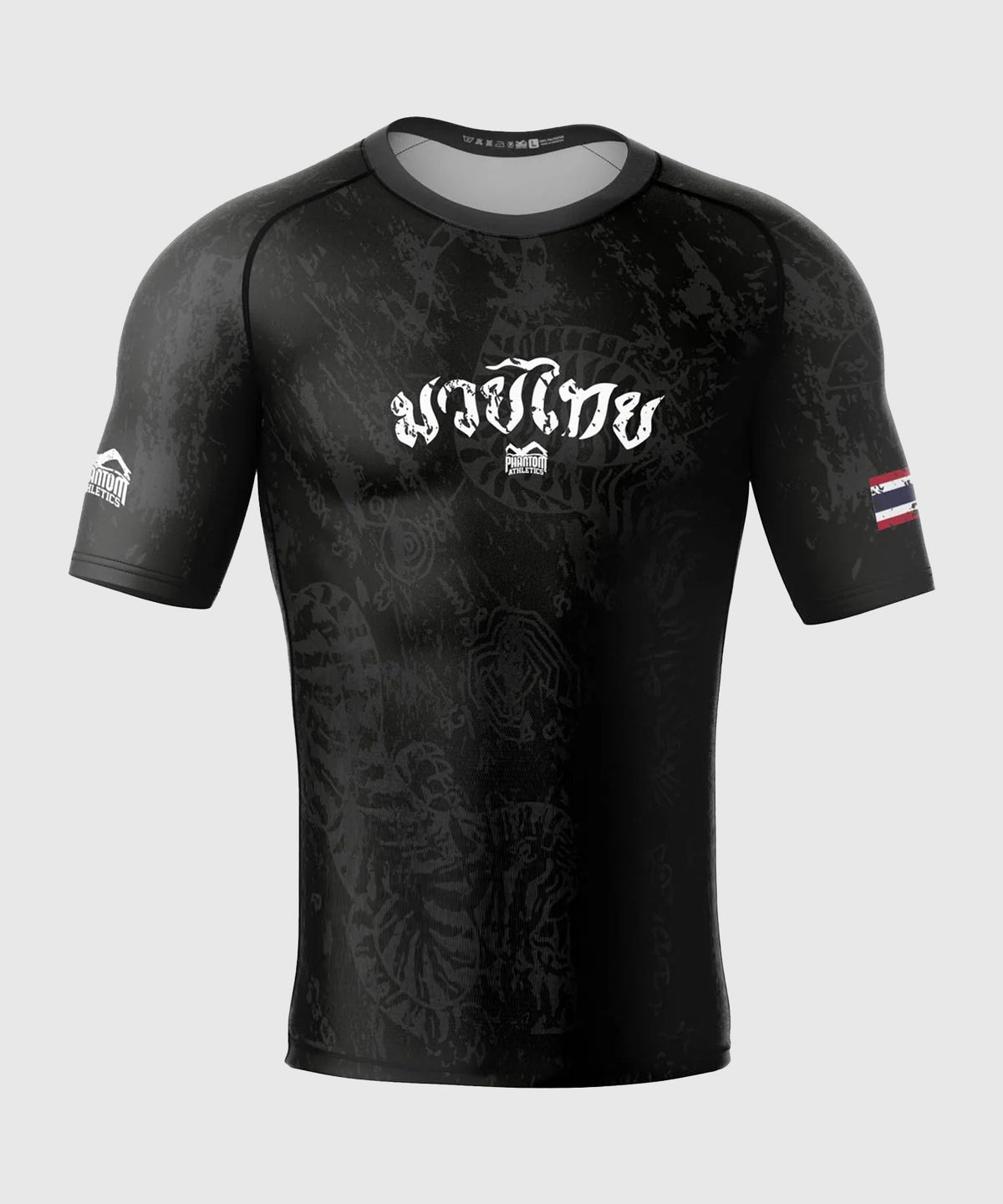 Phantom Athletics Muay Thai Rashguard - Black