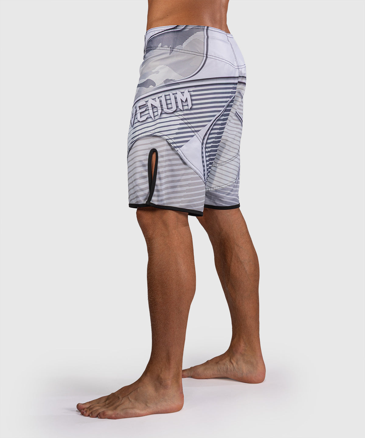 Short de Combat Venum Camo Hero - Blanc/Gris Clair