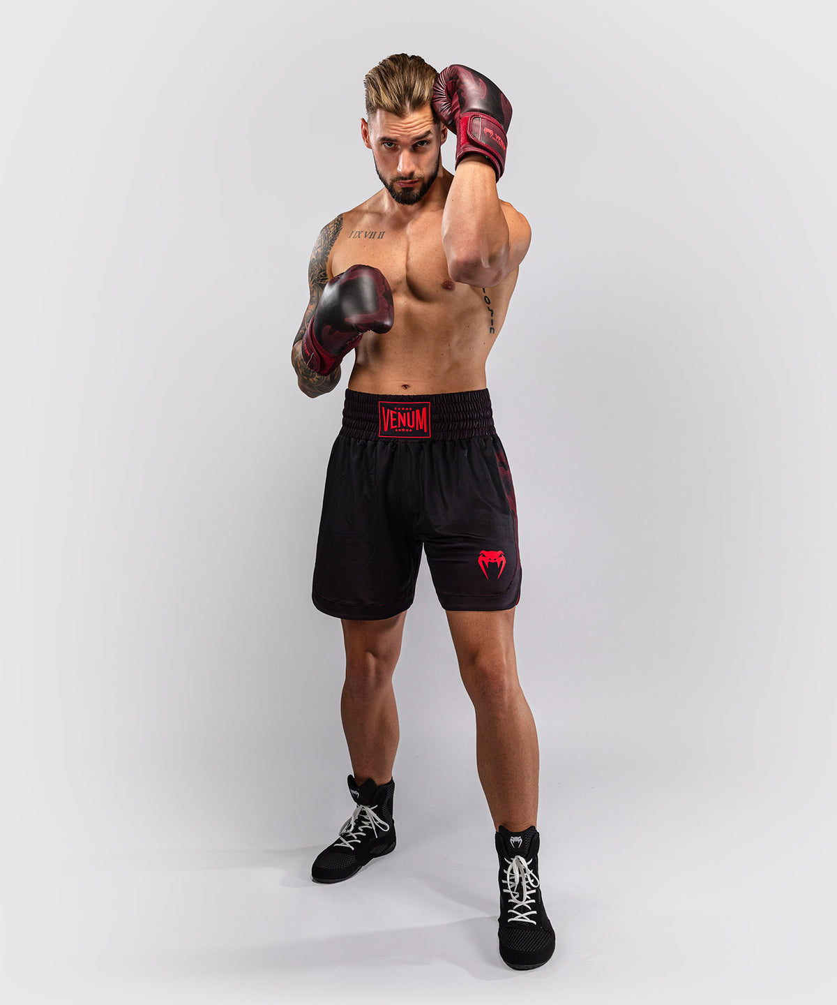 Venum Spectre Boxshorts – Schwarz/Rot